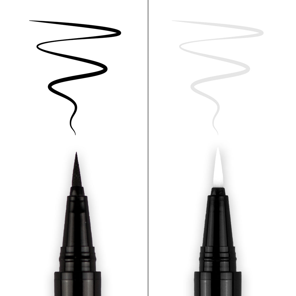 Eyeliner und Adhesive in einem, 2in1 Eyeliner Wimpernkleber, Filzstift Eyeliner